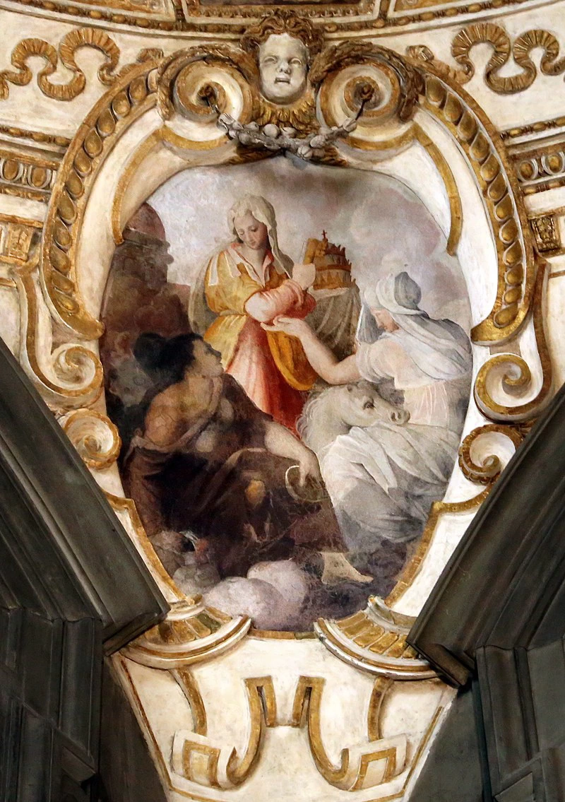 213-Storie di san Girolamo-1577-3-Cappella Gaddi in Santa Maria Novella